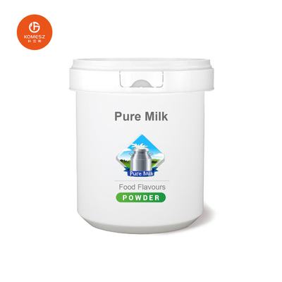 Food Additive Pure Milk Flavor Water / Oil-Soluble Powder Dairy Flavor