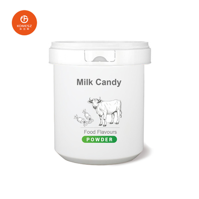 Food Additive Milk Candy Flavor Water / Oil-Soluble Powder Dairy Flavor